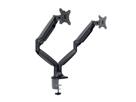 Multibrackets 3286 uchwyt / stojak do monitorów 68,6 cm (27") Biurko Czarny, Srebrny