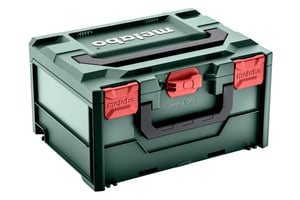 Metabo 626887000 Tool Box Hard Tool Case Acrylonitrile Butadiene Styrene (ABS) Copolymer Green, Red