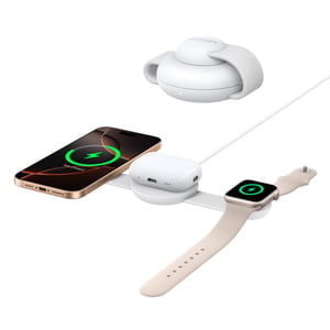 Anker B25M8H21 ładowarka do urządzeń przenośnych Słuchawki, Zestaw słuchawkowy, Smartfon, Smartwatch Biały Bezprzewodowe ładowanie Szybkie ładowanie Wewnętrzna