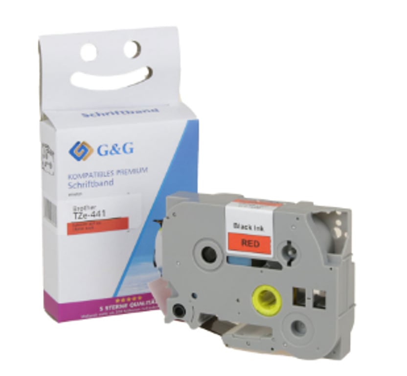 G&G 17016 etykiet do nadruku Czerwony