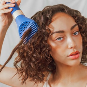 Cecotec Bamba CeramicCare 14in1 AirGlam Blue Multistyler Ciepły Niebieski 1400 W