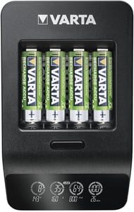 Varta LCD SMART CHARGER+ battery charger Battery for home use AC power
