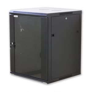 Techly I-CASE EW-2006BKL 6U-Rack Wandschrank Schwarz