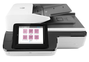 HP ScanJet Enterprise Flow N9120 fn2 Planbäddsskanner 600 x 600 DPI A3 Svart, Vit