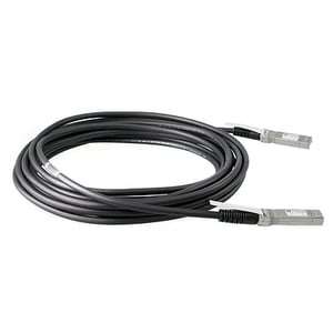 HPE X242 SFP+ 7m Direct Attach Cable, InfiniBand / SFP+ Fiber Optic Cable, Black