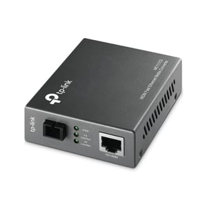 TP-Link MC111CS Netzwerkkonverter 1000 Mbit/s 1550 nm Einzelgerät Schwarz