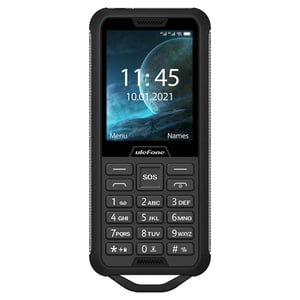 Ulefone Armor Mini 2 6,1 cm (2,4") 158 g Svart Telefon för nybörjare