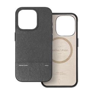 Native Union RECLA-BLK-NP24 Cell Phone Case, 15.5 cm (6.1"), Black