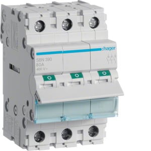 Hager SBN390 installationsbrytare 3 3 modul(er)