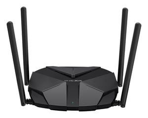 Mercusys AX3000 Gigabit-Ethernet-Dualband-WLAN-Router (2,4 GHz/5 GHz) Schwarz