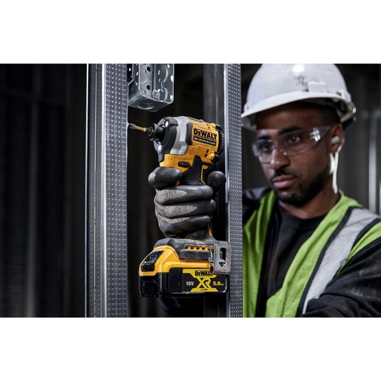 DeWALT DCF850N-XJ wkrętak zasilany/zakrętark udarowy 3250 RPM Czarny, Żółty