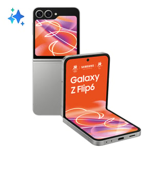 Samsung Galaxy Z Flip6 17 cm (6.7") Dual SIM Android 14 5G USB Type-C 12 GB 256 GB 4000 mAh Silver