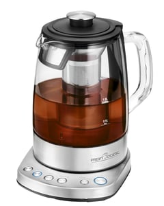 ProfiCook PC-WKS 1167G tebryggare 1,5 l 2200 W Blåbär, Rostfritt stål