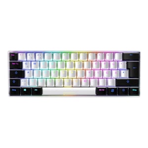 Sharkoon SGK50 S4 USB-gamingtangentbord QWERTZ tyska vit