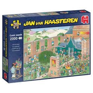 Jan van Haasteren he Art Market 2000 pcs Puzzle układanka 2000 szt. Kreskówki
