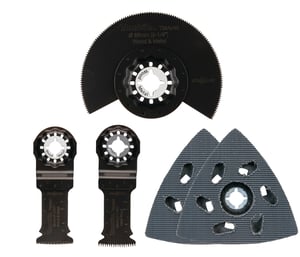 Makita B-67511 Rotationsschleifwerkzeug / Verbrauchsmaterial: Aluminium, Kunststoff, Holz; Zubehörset