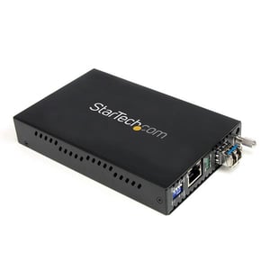 StarTech ET1000S40LC2 2000 Mbit/s 1310 nm Network Converter, Single, Black