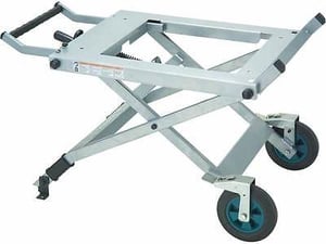 Makita WST-03 Wood Sawing Stand, Black, Silver, 2 x legs