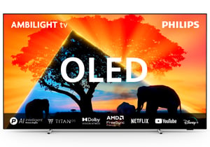Philips 55OLED769/12 Telewizor 139,7 cm (55") 4K Ultra HD Smart TV Wi-Fi Metaliczny