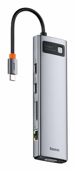 Baseus Joystar USB Type-C 5000 Mbit/s Grau