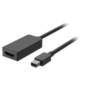Microsoft EJU-00006 adapter kablowy Mini DisplayPort HDMI Czarny