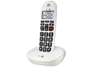 Doro PhoneEasy 110 DECT-Telefon Name und Identifizierung des Anrufers Weiß
