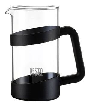 Resto Kitchenware 90509 dzbanek do herbaty Pojedynczy dzbanek 1000 ml Czarny