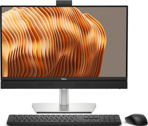 DELL Pro QB24250 Intel Core Ultra 7 265 61 cm (24") 1920 x 1080 px All-in-One PC 16 GB DDR5-SDRAM 512 GB SSD Windows 11 Pro Wi-Fi 6E (802.11ax) Czarny, Srebrny