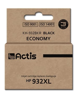 Actis Tusz KH-932BKR (zamiennik HP 932XL CN053AE; Standard; 30 ml; czarny)