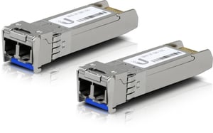 Ubiquiti UACC-OM-SM-10G-D-2 Netzwerk-Relaismodul, Glasfaser, 10.000 Mbit/s, SFP+, 1310 nm