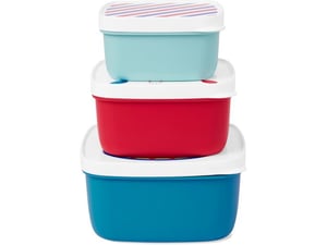 Skip Hop Snack Box Zestaw pudełek na lunch 0,47 l Wielobarwny 3 szt.
