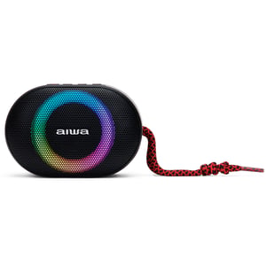 Aiwa BST-330RD Portable/Party Speaker Portable Stereo Speaker Black, Red 10 W