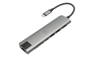 Xtorm Worx Wired USB 3.2 Gen 1 (3.1 Gen 1) Type-C Aluminum, Black