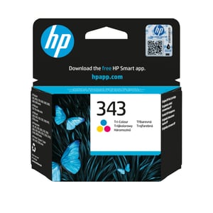 HP 343 Original Tri-Color Ink Cartridge