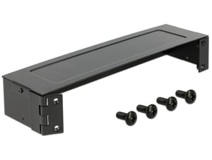 DeLOCK 43303 1U-Rack, Hängeschrank, schwarz