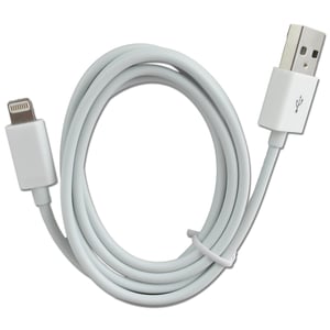 2GO 794888 kabel Lightning 1 m Biały