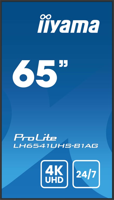 фото Інформаційний дисплей Iiyama LH6541UHS-B1AG