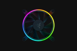 Razer Kunai Chroma PC-Gehäuse-Lüfter 12 cm Schwarz 1 Stück