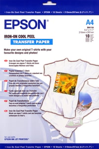 Epson Iron-on-Transfer Paper - A4 - 10 Arkuszy