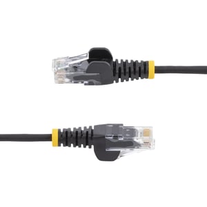 StarTech N6PAT5MBKS kabel sieciowy Czarny 5 m Cat6 U/UTP (UTP)