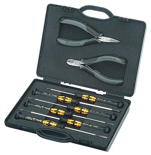 Knipex 00 20 18 ESD zestaw kluczy i narzędzi 8 przyb.