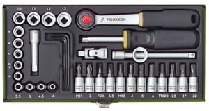 Proxxon 23 080 Zestaw Śrubokręt z wymiennymi końcówkami