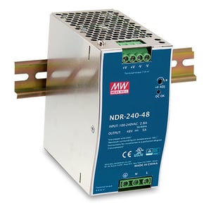 D-Link DIS-N240-48 strömförsörjningsmodul 240 W Rostfritt stål