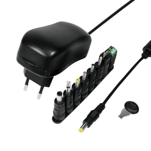 LogiLink PA0167 Power Adapter/Inverter, Indoor, 12 W, Black