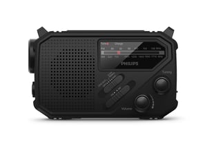 Philips TAR1609/00 Radio, Portable, Analog and Digital, Black