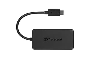 Transcend HUB2C USB 3.2 Gen 1 (3.1 Gen 1) Type-C Black