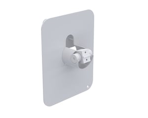 Ergonomic Solutions SpacePole Kiosk SKS001-32 POS System Accessory POS Panel White Metal