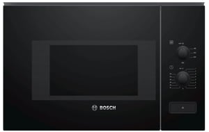 Bosch Serie 4 BFL520MB0 Mikrowelle Schwarz Solo-Mikrowelle Einbaugerät 20 l 800 W