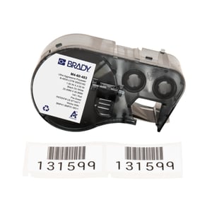 Brady M4-60-483 etykiet do nadruku Czarny, Biały Samoprzylepne etykiety do drukowania