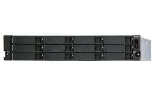 QNAP TL-R1200S-RP Hard Drive Enclosure HDD/SSD Enclosure Black, Gray 2.5/3.5"